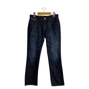 Mavi Women's Molly Mid Rise Dark Indigo Straight Denim Jeans